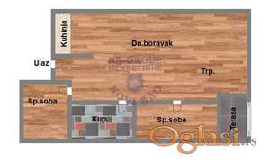 Dvoiposoban stan na Adicama, 42m2!