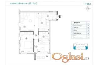 Belfortska 62m2 - Ledine - Lux ID#2963
