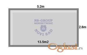 Gara\no mesto 14m2 Sajam