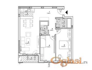 Stan NOVI SAD,TELEP - 70 m2 151920 €, ID: 1101430