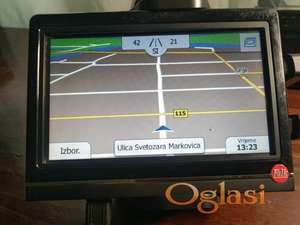 falk 4,3 inča - nove mape cele ev, auto-kamion