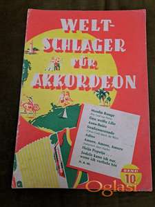 Svetski šlageri za harmoniku na nemačkom jeziku