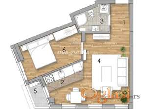 POGLEDAJTE STAN NA PODBARI OD 43m² NA ČETVRTOM SPRATU – ključ u ruke Jun 2026!