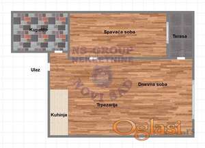 Dvosoban stan na Veterničkoj rampi!