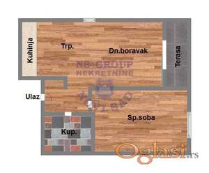 U izgradnji - dvosoban stan - Trandžament