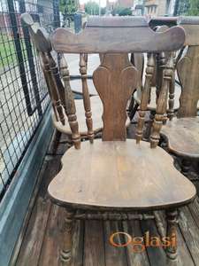 Stare stolice za restauraciju  - HRAST - Puno DRVO
