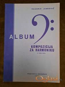 Kompozicije za harmoniju, II knjiga autora Radomira Jankovića