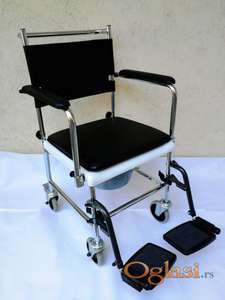 Toaletna kolica, Princeza, stolica za tuširanje, sa tockicima