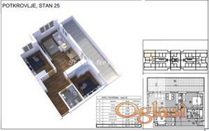 Adice-Pogodan Trosoban stan 81 m2 na Top Lokaciji-povrat PDV-065/385 8880