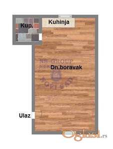 Garsonjera 26m2 Sadovi (knjižiće se kao garaža)