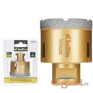 Dijamantska kruna za keramiku na brusilicu 50 mm  M14