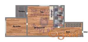 Odličan dvosoban stan na Adicama u izgradnji!