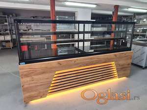 Topla vitrina za pekare dimenzija 3000-800-1500mm