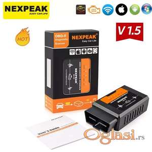 NEXPEAK NX103 ELM327 V1.5 WIFI OBD2  Pic18F25K80 Čip Dijagnostika