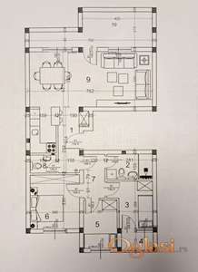 NOVI SAD - VETERNIČKA RAMPA - 82.00 m2