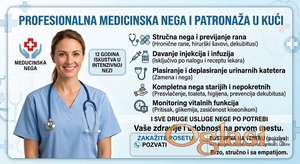 PROFESIONALNA MEDICINSKA NEGA I PATRONAŽA U KUĆI
