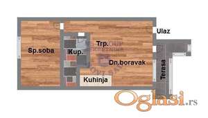 Dvosoban stan u izgradnji na Salajci