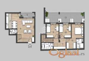 Lux novogradnja u centru Novog Sada ID#9323