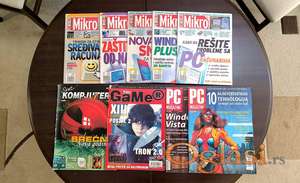 Gamer, Mikro PC World, PC Magazine, Svet Kompjutera