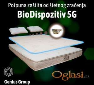 BioDispozitiv 5G - Magnetna prostirka protiv zračenja