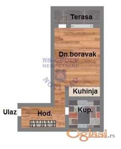 Garsonjera na Adicama u izgradnji,32m2