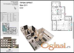 ***CETVOROSOBAN STAN***SUPER LOKACIJA***MOGUCE REZERVACIJE***