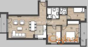 NOV, MODERAN STAN-ROTKVARIJA– 84 m², 4.0, TREĆI SPRAT