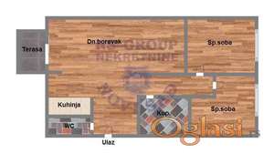 Stan na Podbari u izgradnji 71m2