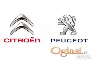 Prodaja polovnih delova za Citroena i Pežoa