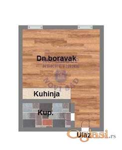 Garsonjera u izgradnji na Telepu