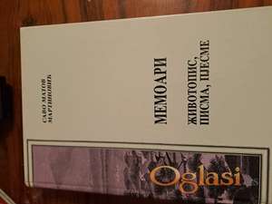 Savo Matov Martinović, Memoari. Cena: 1000 dinara.