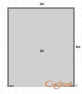 Garaža, 18m2, Klisa - Mali Beograd