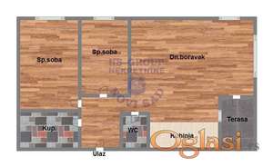 Trosoban 60m2 Sremska Kamenica