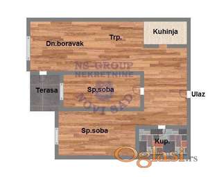 Vrhunski kvalitet gradnje i opreme, pdv, 55m2