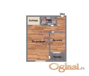 Dvosoban stan na Somborskom Bulevaru