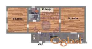 Dvosoban 55m2 Petrovaradin