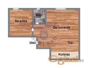 39m2 Adice, dvosoban stan u izgradnji