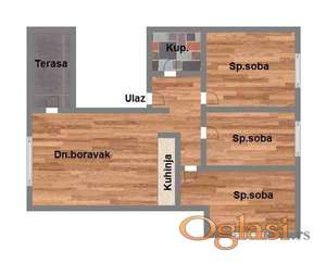 Četvorosoban 70m2 u izgradnji, Klisa - Mali Beograd