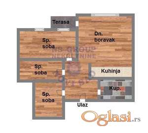 Odlican troiposoban stan na Adicama!