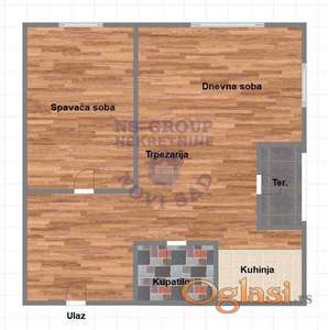 Fantastična izgradnja u Petrovaradinu 49m2