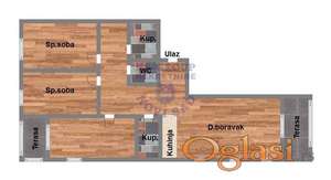 Podbara Četvorosoban stan 102m2!