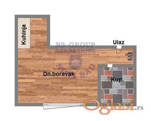 Garsonjera na Adicam,22m2