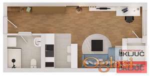 KLISA, 32m2, Jednosoban sa pdv