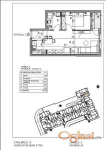 Mirijevo, Podmorničara Đorđa Mitrovića, 42m2, 1.5 ID#2688