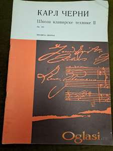Škola klavirski tehnike II autora Karla Černija