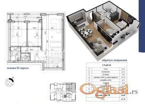 Adice-Trosoban stan 70 m2 na Top lokaciji-mogućnost povrata PDV-a-065/385 8880