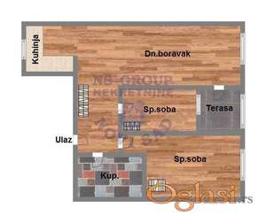 Stan na Telepu u izgradnji 54m2