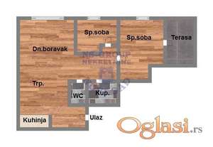 Trosoban stan u Petrovaradinu