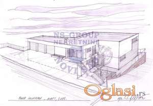 Plac na Popovici,1733m2