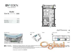 garsonjera BW Eden 32m2, studio XII sprat ID#1508